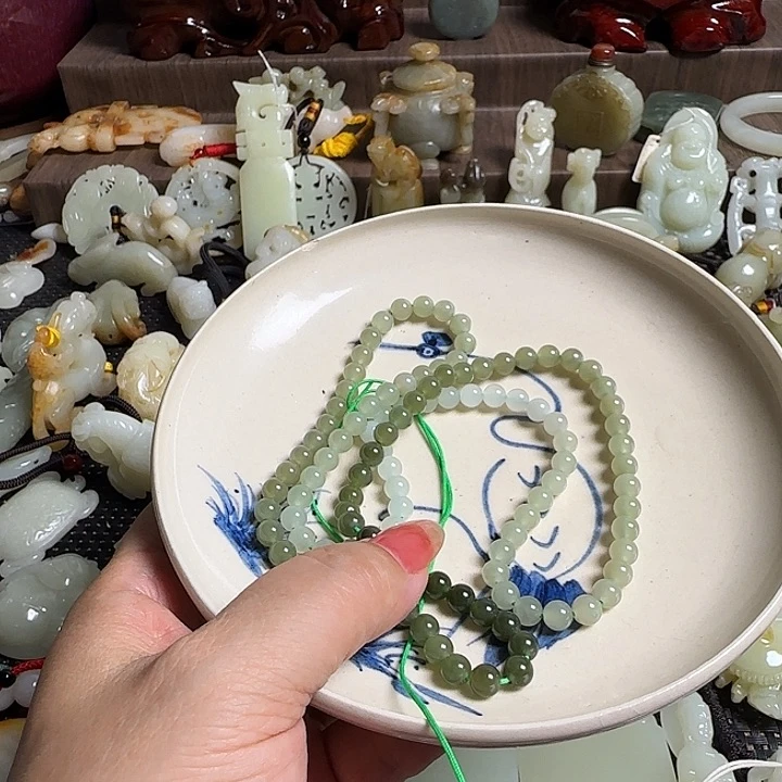 瓷片平****福新号开播瓷盘一件