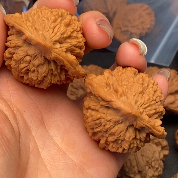 远***方文玩核桃把件官帽