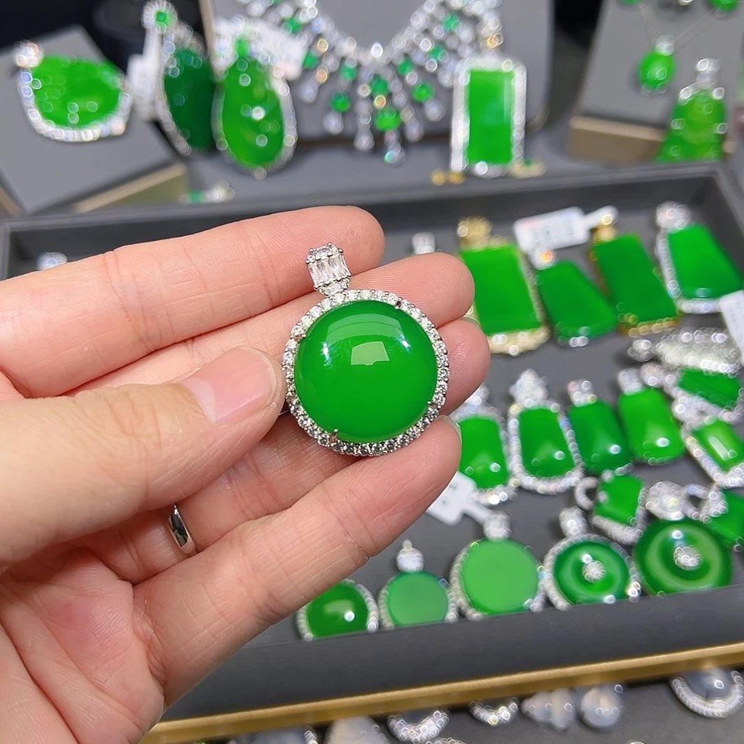 玛瑙/玉髓合金颈饰