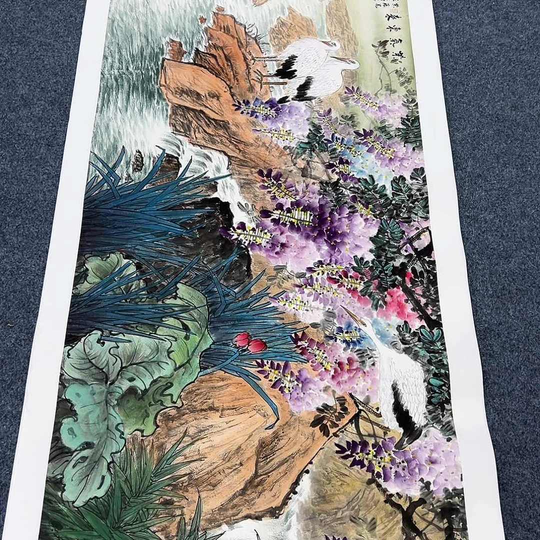 国画纯手绘作品欣赏