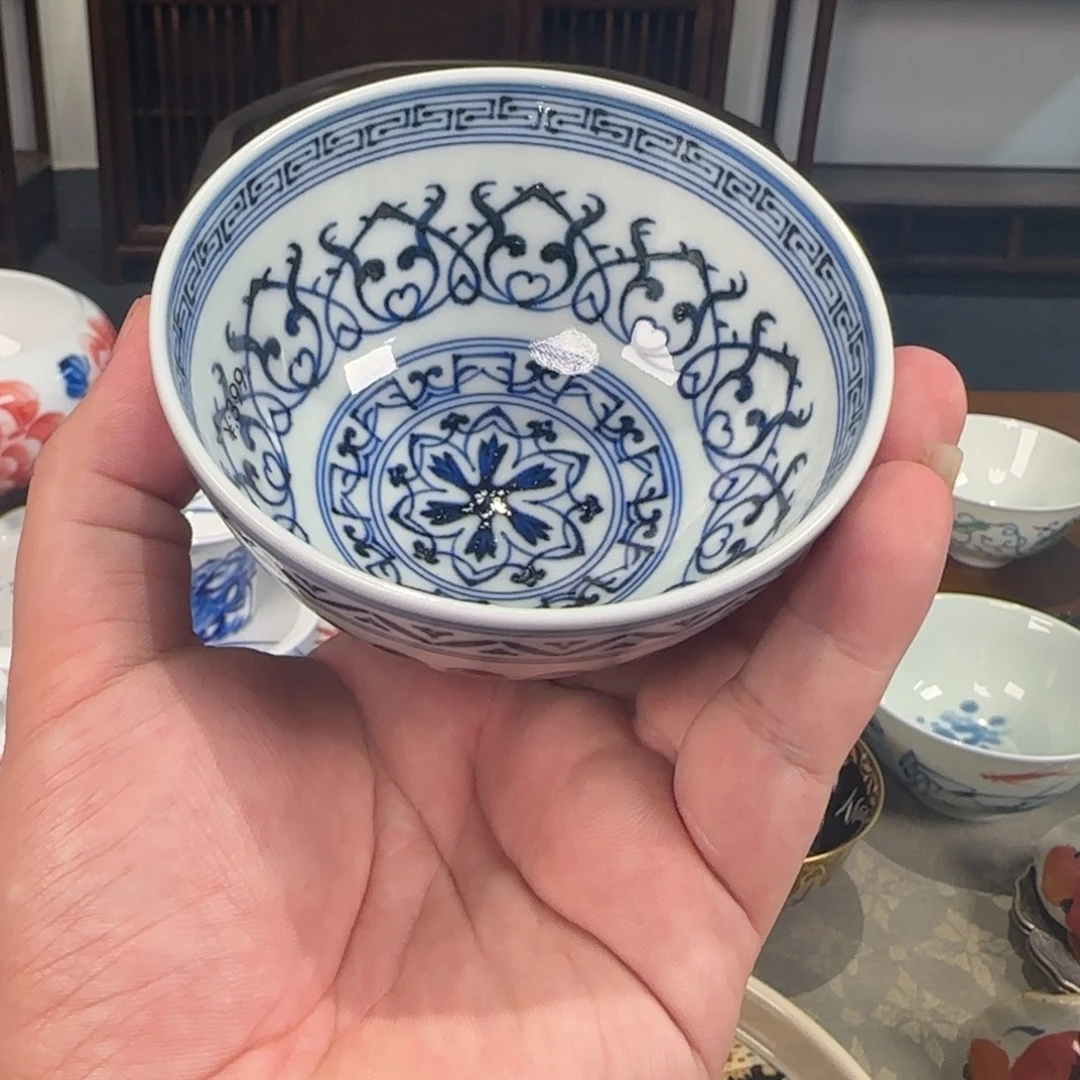 杯子陶瓷景德镇陶瓷艺术手绘