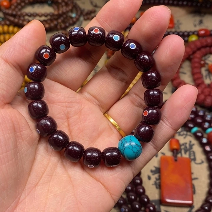 星月菩提吊坠星月镶嵌10.3