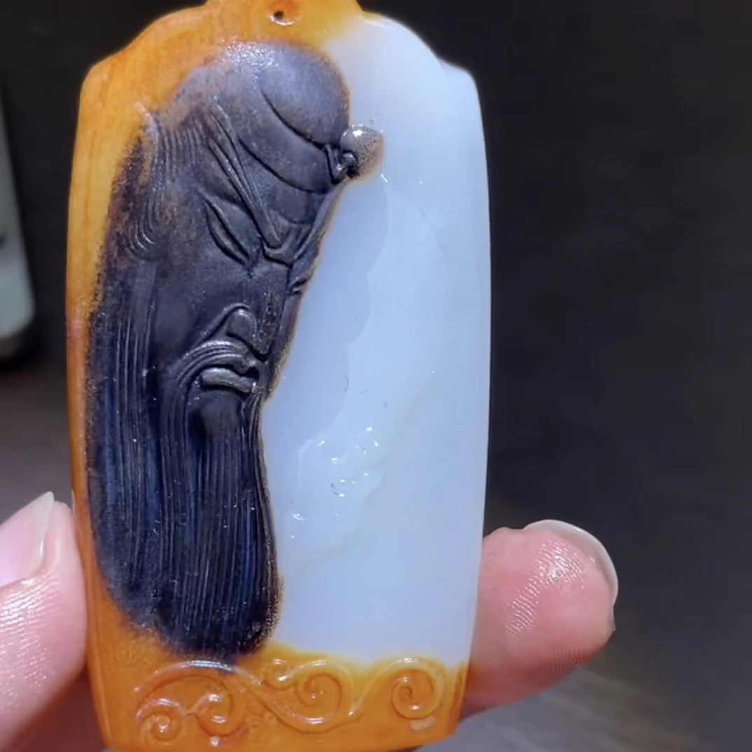 和田玉手把件首饰珠宝拍一发一D2