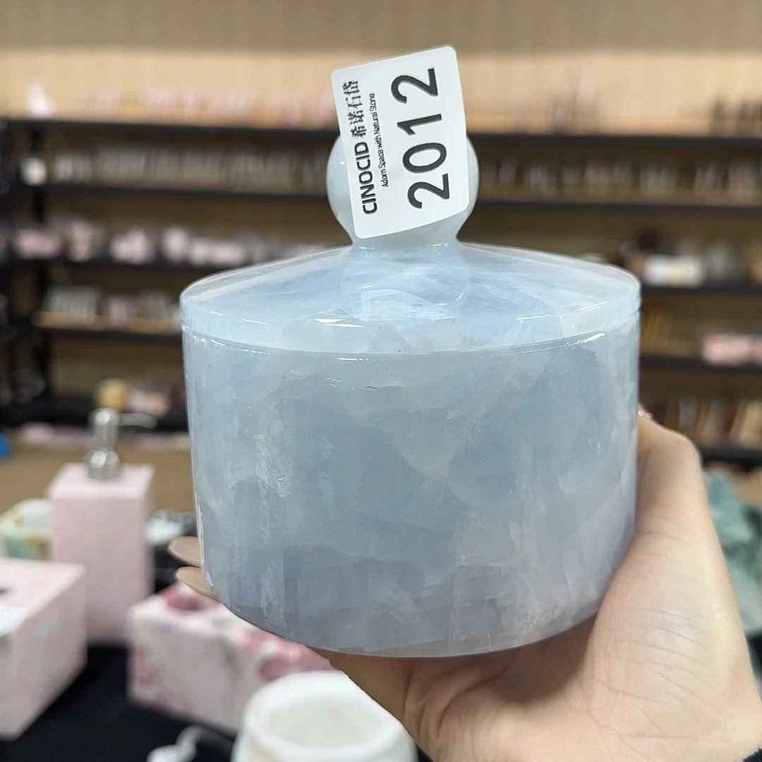 蓝水晶超大储物罐2012