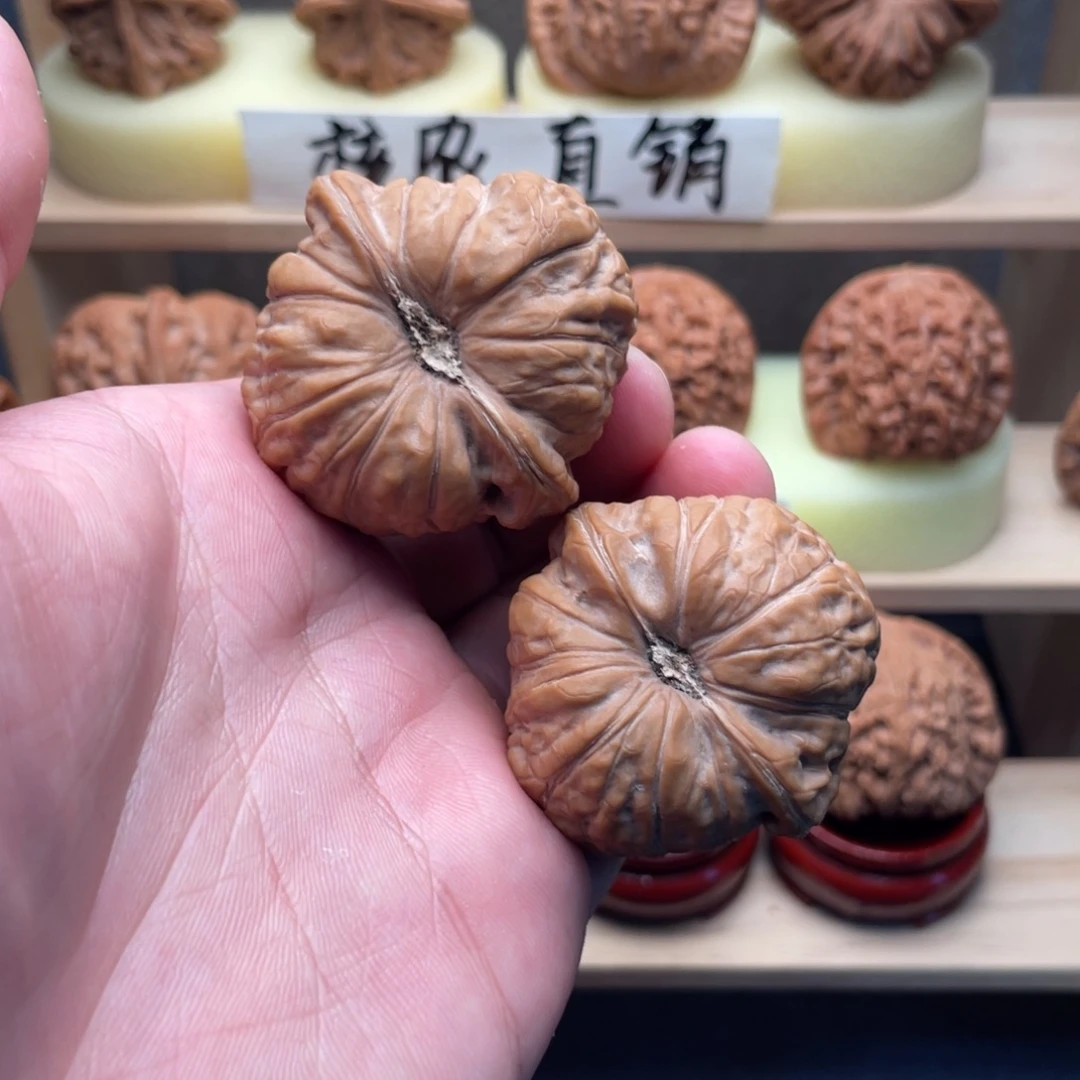 吊坠文玩核桃南瓜墩43全品51克