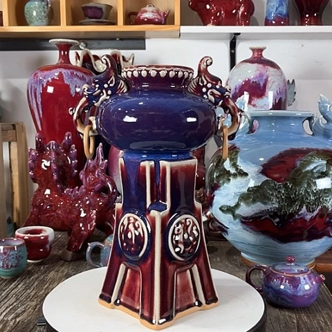 瓷片神垕镇钧瓷艺术