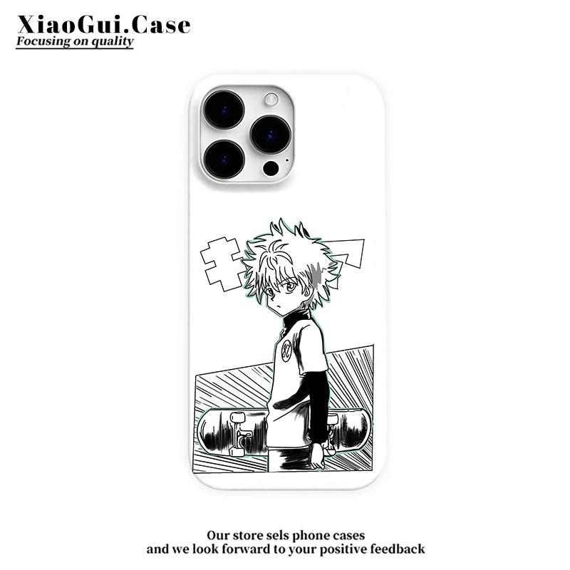 全职猎人奇犽适用于苹果14promax手机壳15创意16plus小众13/12/11