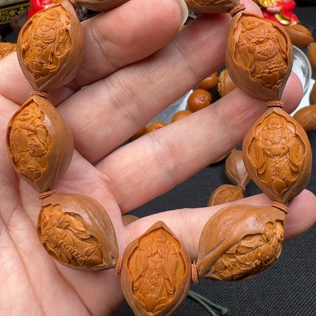 仁***者橄榄核手串/手链弥勒