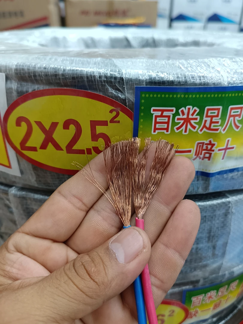 【粉丝在打5折】2X2.5平方软胶防冻电缆线10米