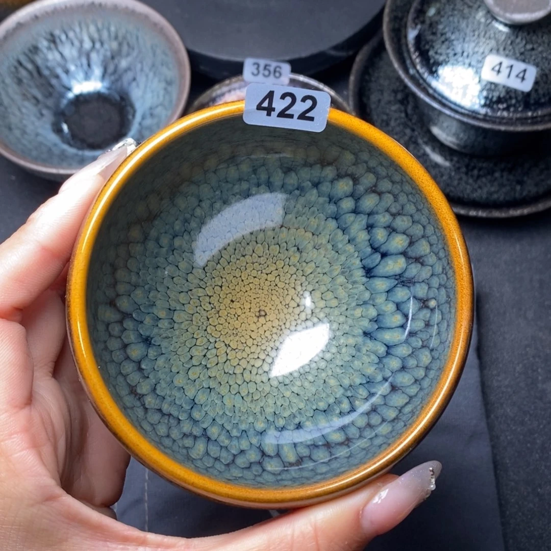 茶盏建窑建盏主人杯422