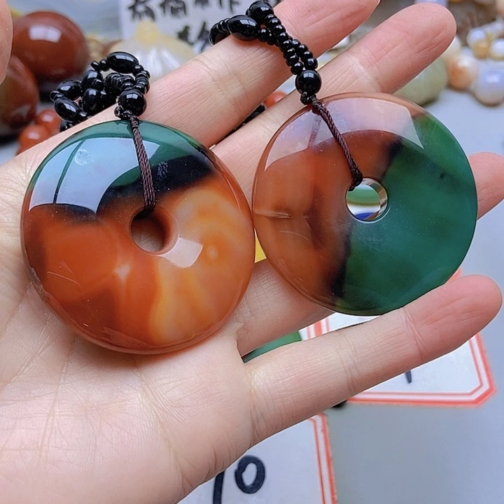 【闪购商品】未镶嵌玛瑙/玉髓珠宝半成品耀**花