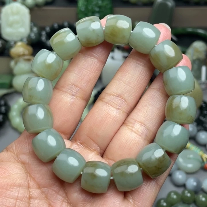 和田玉未镶嵌手串