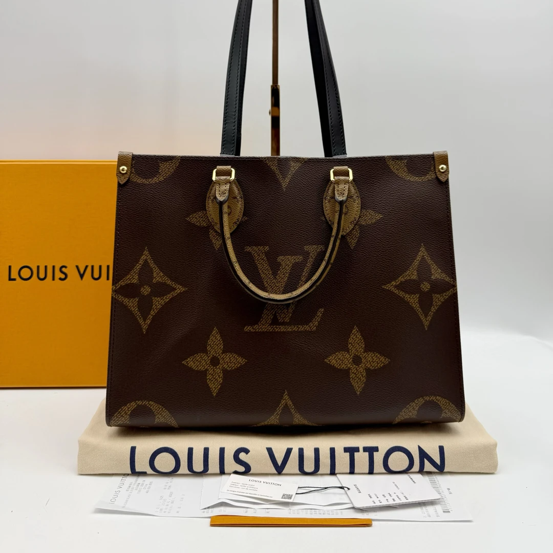 95新 LouisVuitton/路易威登 中号ONTHEGOtote手提单肩包38743