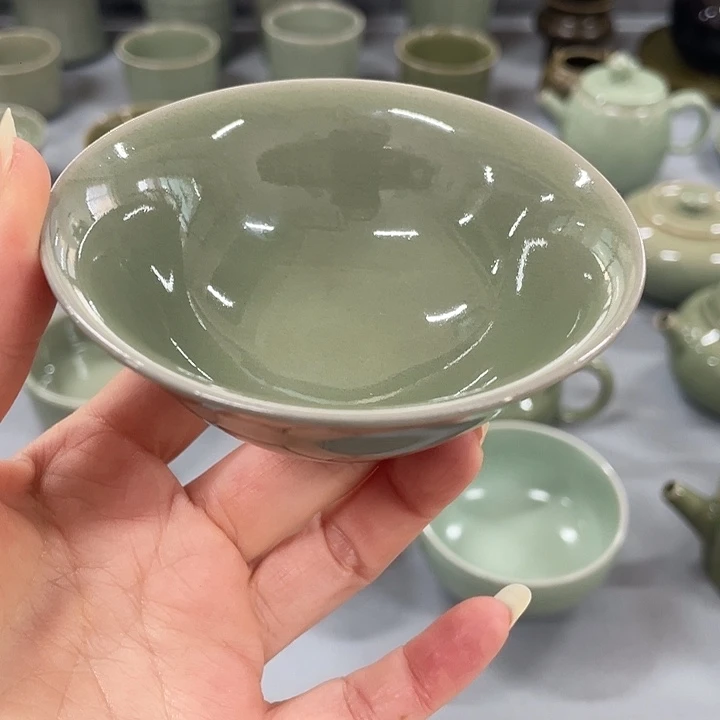 瓷杯子原产地原矿釉斗笠盏