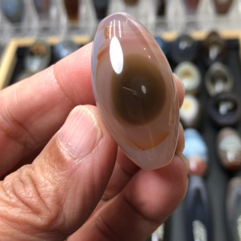 玛瑙/玉髓未镶嵌吊坠(不含链)