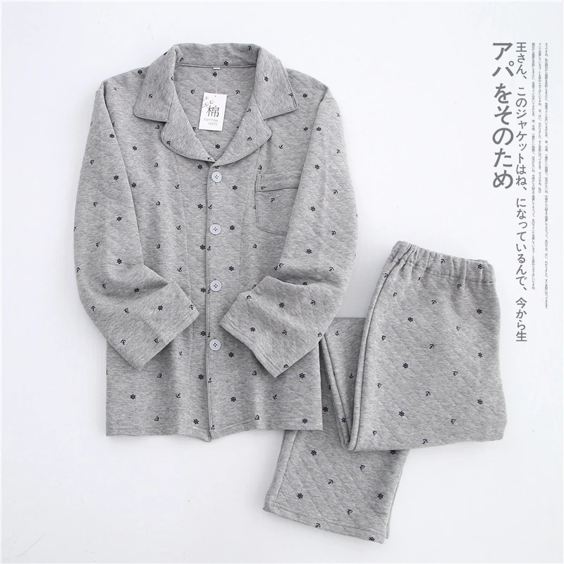清仓 空气棉家居服套装休闲睡衣船锚款