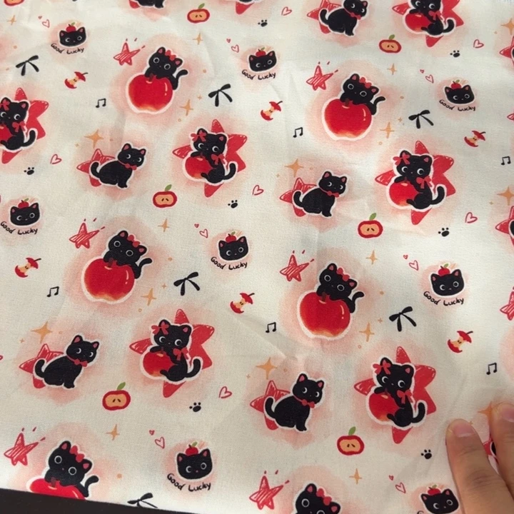 棉福袋一米价纯棉8安帆布1.5宽果子块