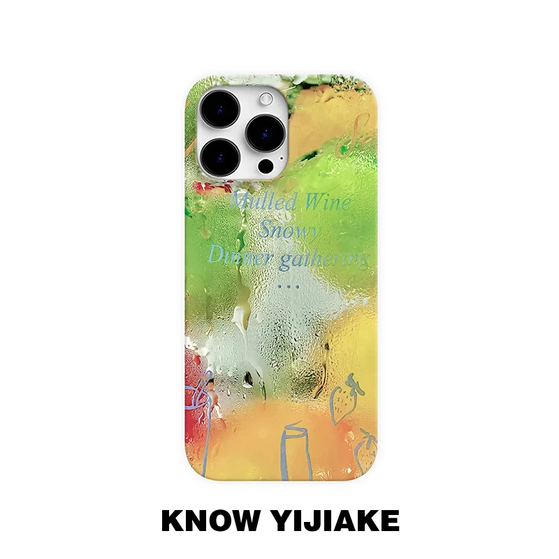 冰凉一夏适用苹果16promax手机壳15pro创意14/13ins/12p小众16e11