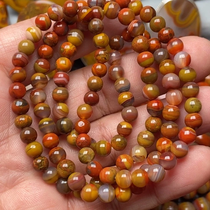 玛瑙/玉髓项链未镶嵌兵*