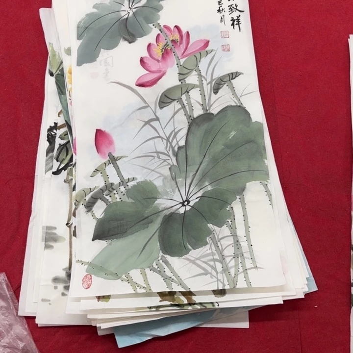 国画花鸟等图案和造型各