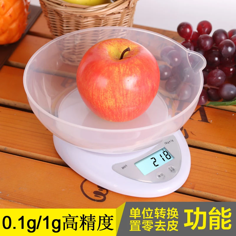 日本料理秤烘焙电子秤克秤家用小型0.1g烘焙秤食品称高精度电子秤