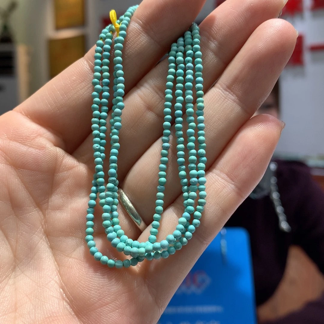 绿松石长链未镶嵌