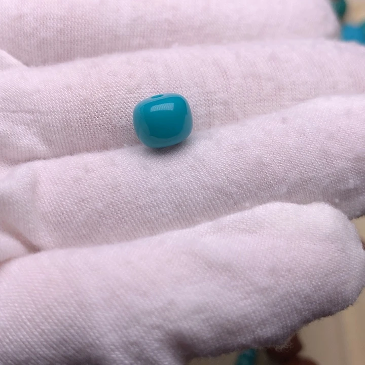 未镶嵌绿松石绿松石老型8.8