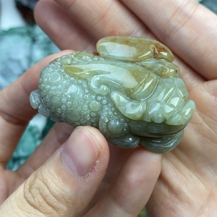 颈饰未镶嵌翡翠吊坠