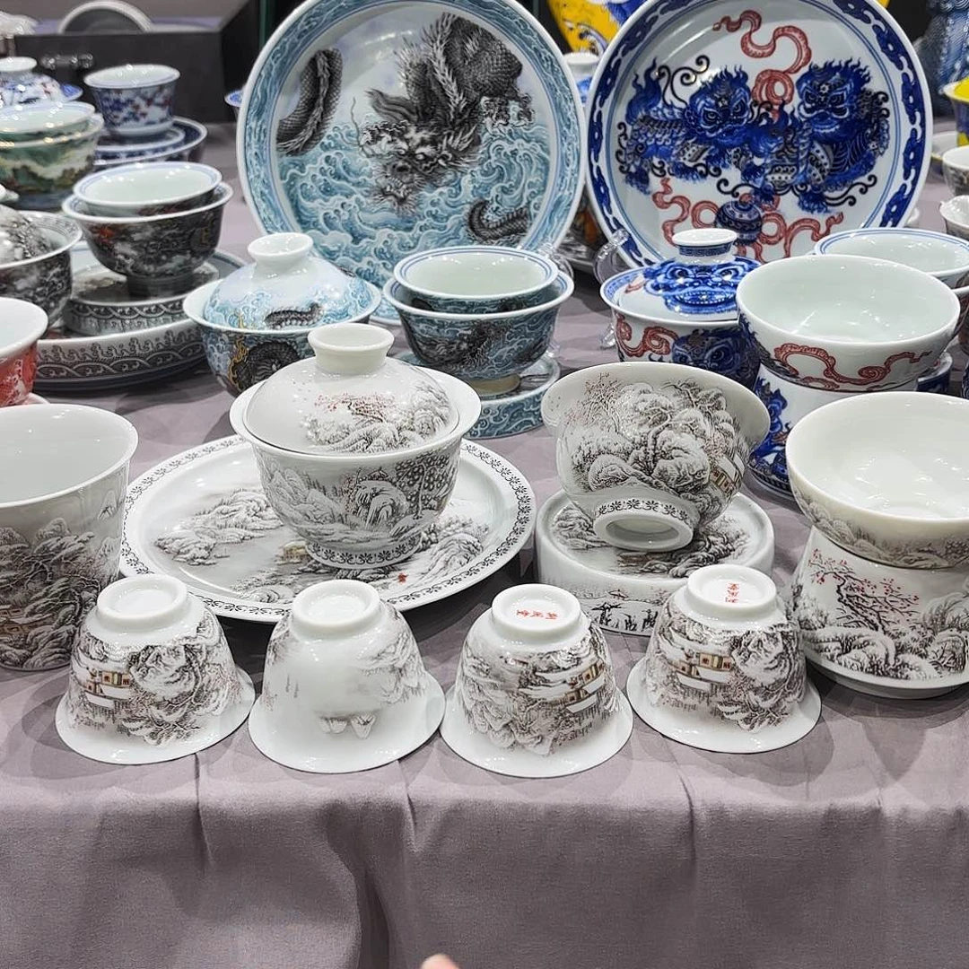 瓷片景德镇瓷器艺术