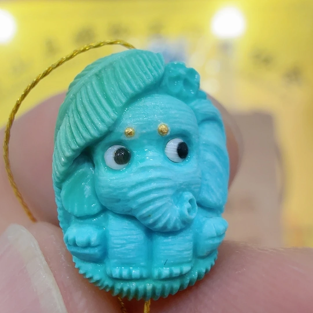 绿松石未镶嵌配饰