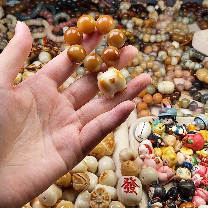 小***白吊坠菩提根/象牙果4