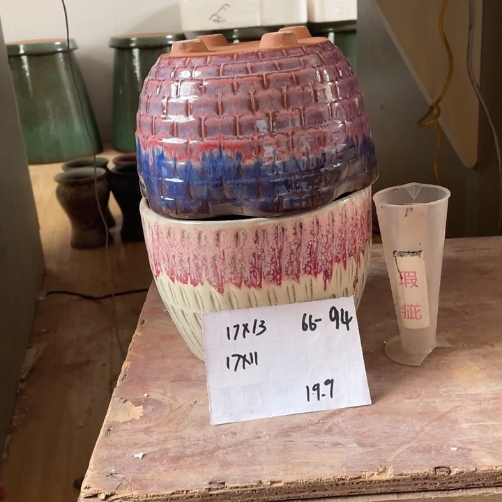 紫砂花盆无*多肉花盆微瑕94