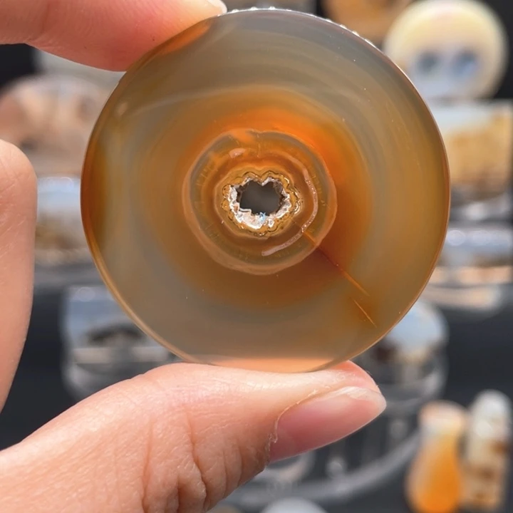 玛瑙/玉髓合金颈饰