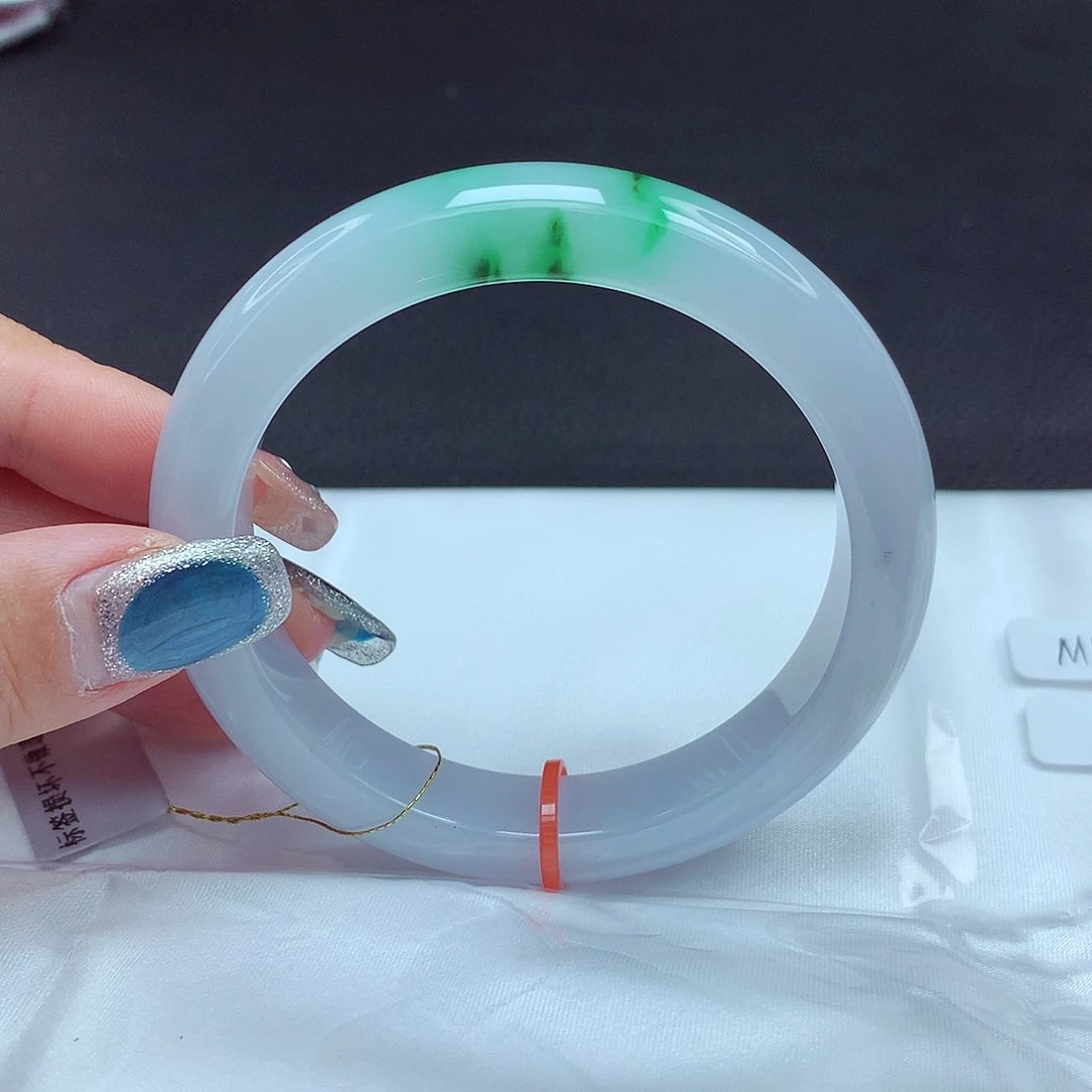 未镶嵌手镯翡翠57圈866