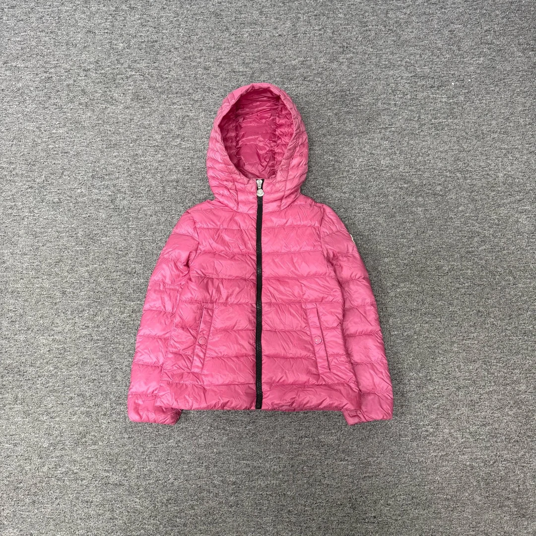 99新 AMIPARIS 蒙口 粉色羽绒服10Y