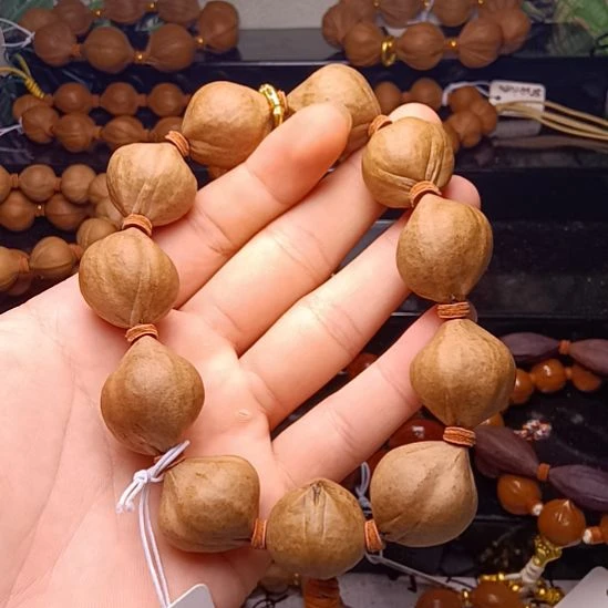 手串/手链橄榄核橄榄核三花铁蒜手串2.2