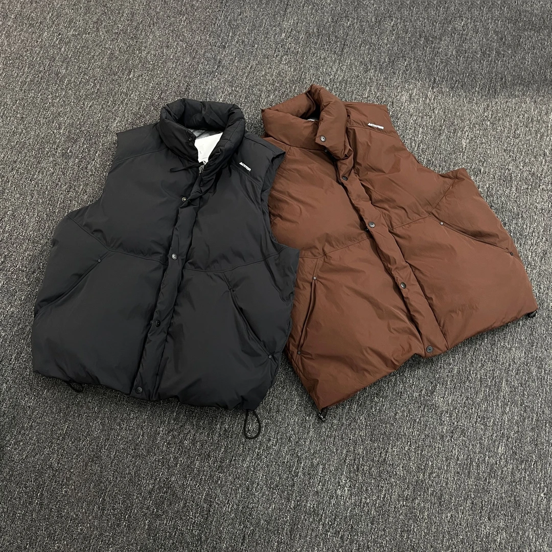 【返场福利】秋冬男士简约宽松羽绒马甲外套9979