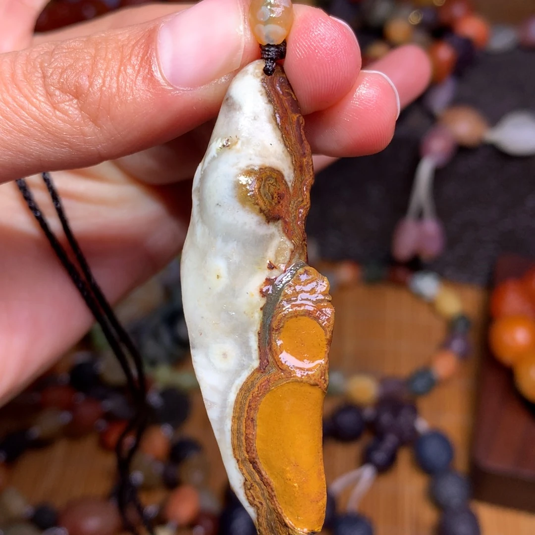 未镶嵌玛瑙/玉髓珠宝半成品