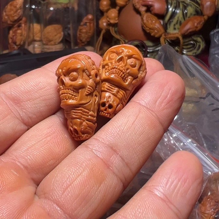 爱***过橄榄核手串/手链三通两颗
