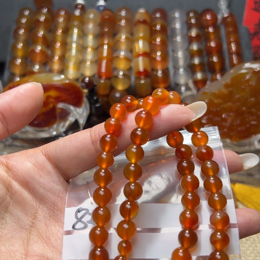 玛瑙/玉髓合金颈饰星*8