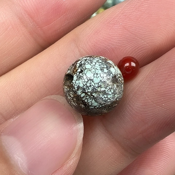 南红玛瑙未镶嵌配饰卡11.2微瑕