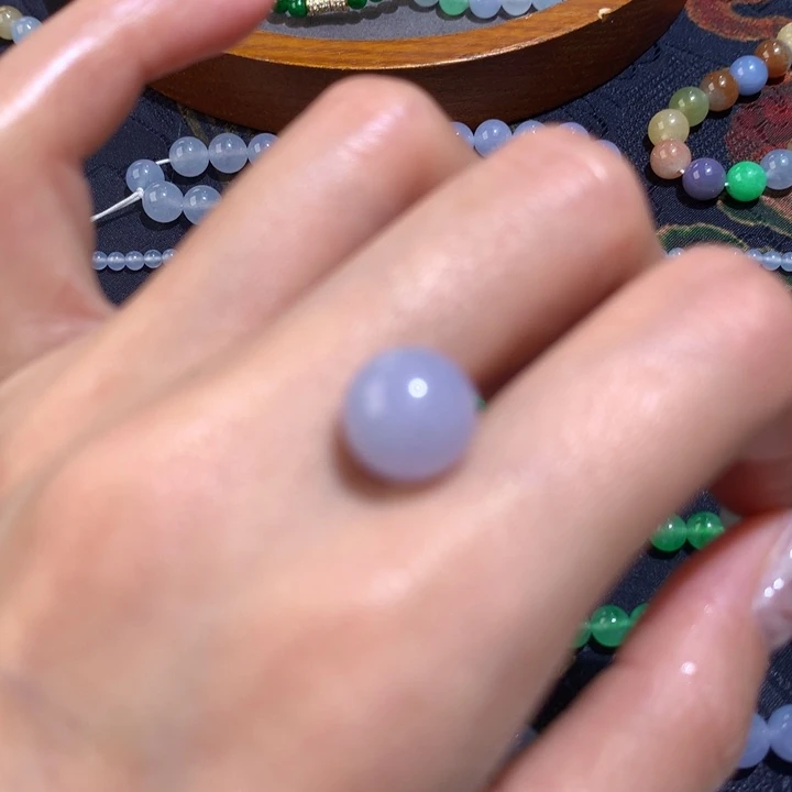 翡翠散珠卡10紫罗兰珠