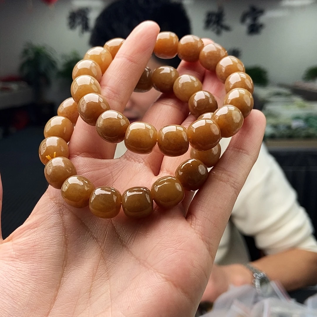 和田玉未镶嵌颈饰手串 颜色多样性发拍一发一