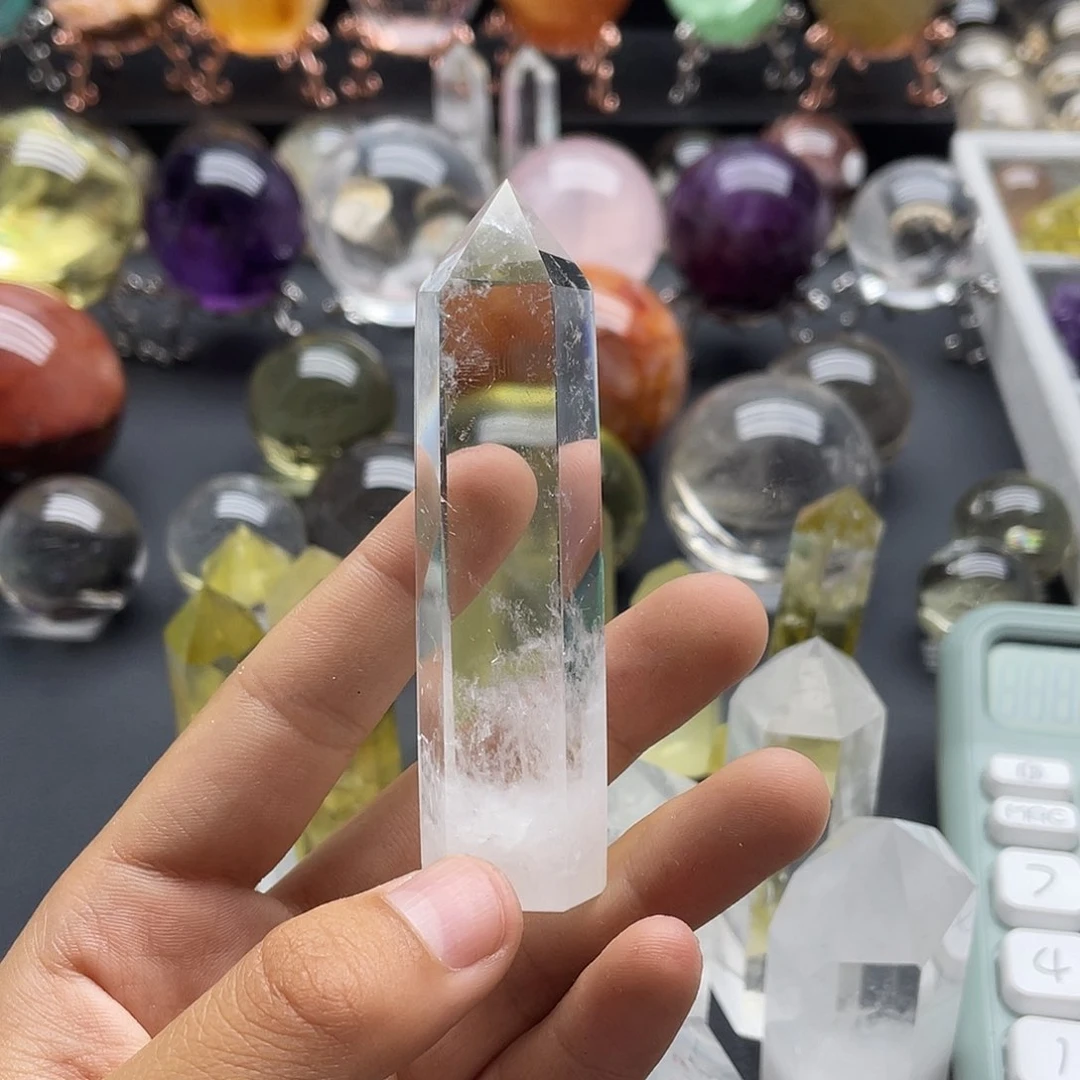 天然水晶柱未镶嵌水晶