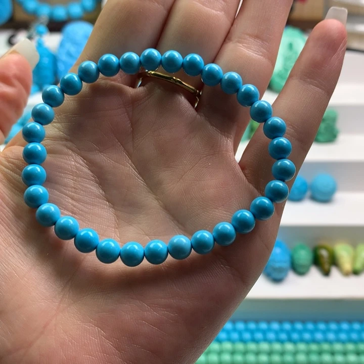 湖北批发精挑绿色矿原创手串108 以介绍为准