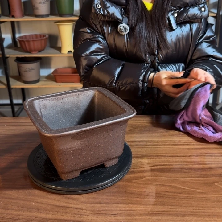 紫砂紫砂花盆破损补发