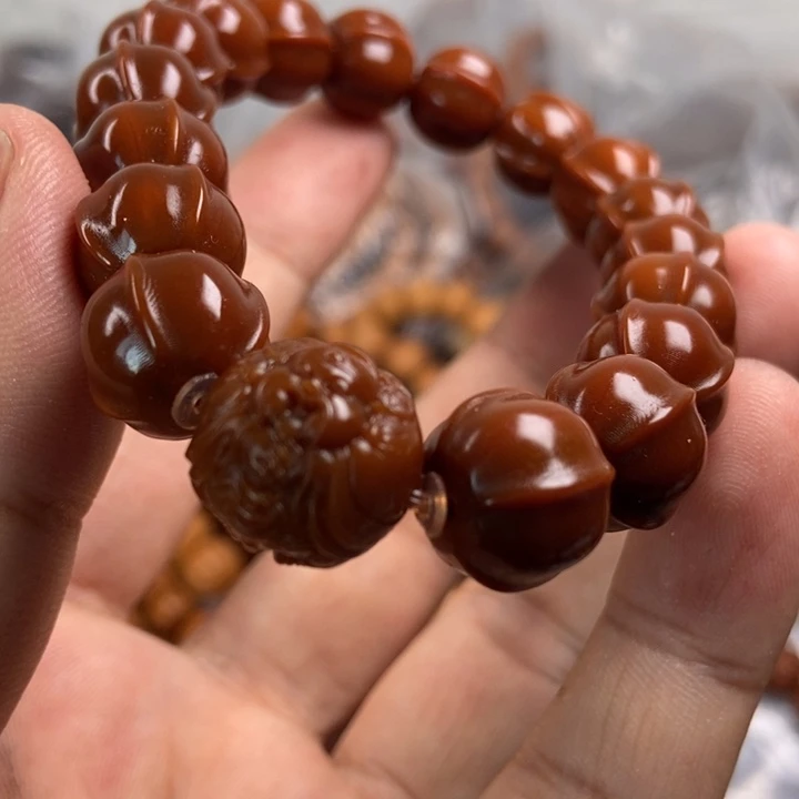 猴头核桃吊坠马*猴头蛇猴羊