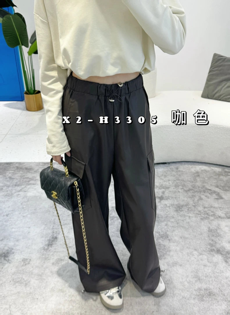 H3305-新款韩版休闲裤【咖色ck】