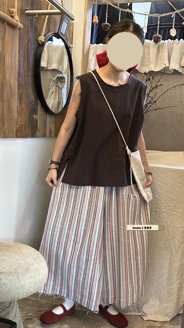 叨叨推荐款 CHAI#98029#侧扣背心  FL