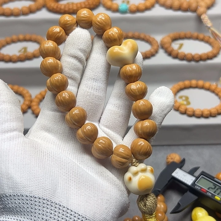 猴头核桃手串16屁桃